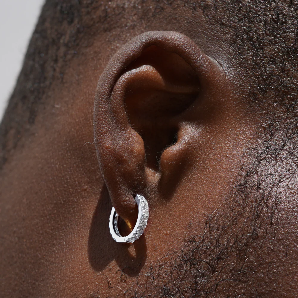 Diamond Hoop (Gold) - Image 6