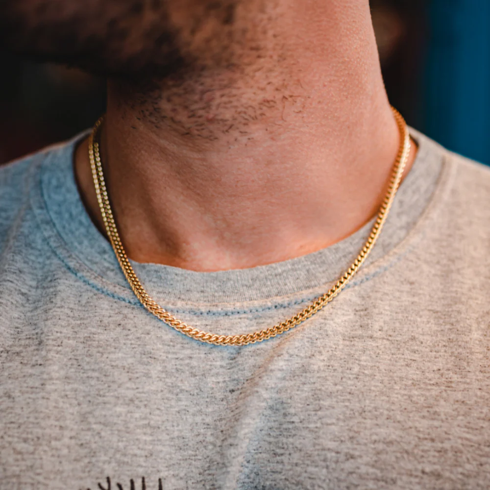 18K Gold Franco Chain (4MM) - Image 4