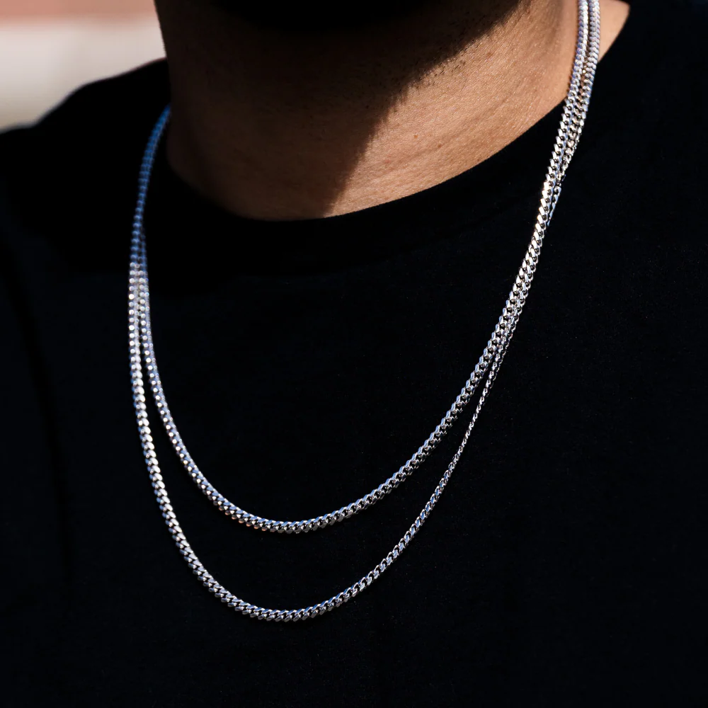 925 Silver Miami Cuban Chain (3MM) - Image 5