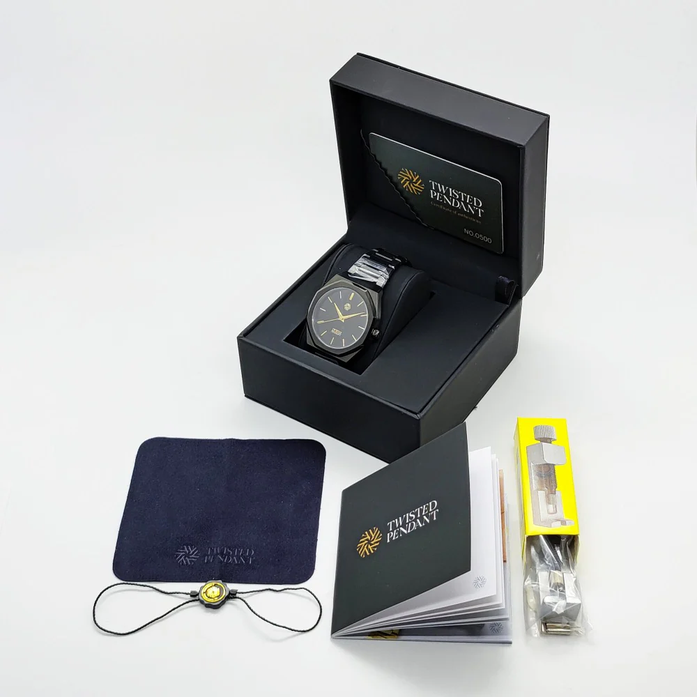 Black Stainless Steel Watch - Image 7