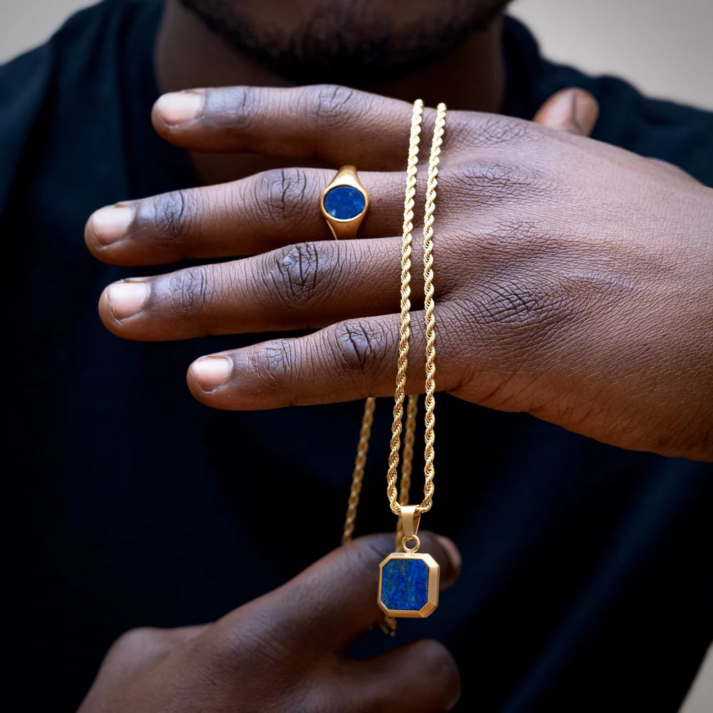 Lapis Lazuli - Gold - Image 4