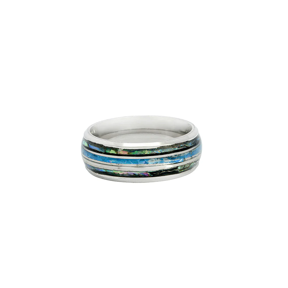 Fire Opal Ring - Silver - Image 3