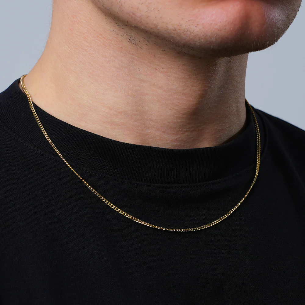 Gold 925 Connell Chain (2MM) - Image 3