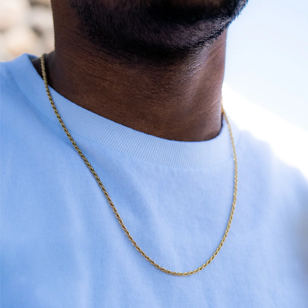 Gold Rope Chain (2MM) - Image 3