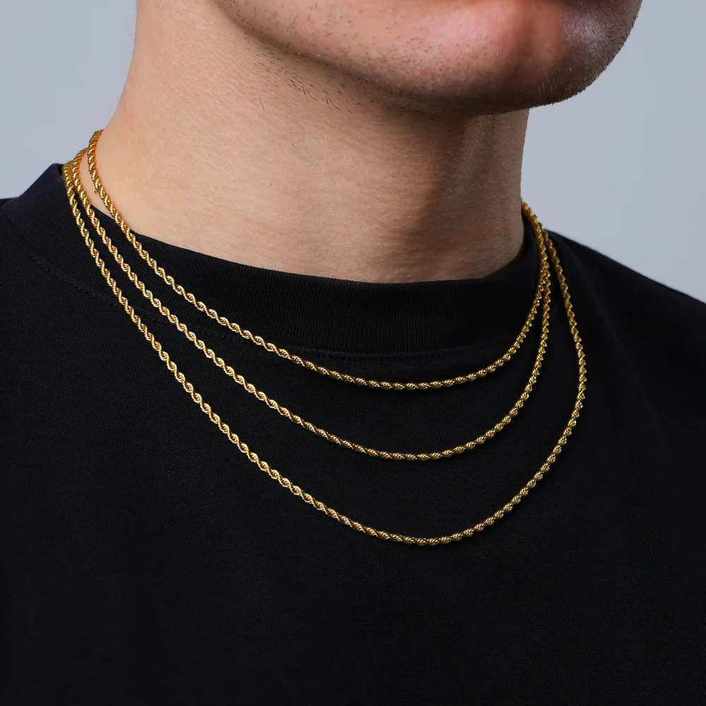 Silver Rope Chain (2.5MM) - Image 9