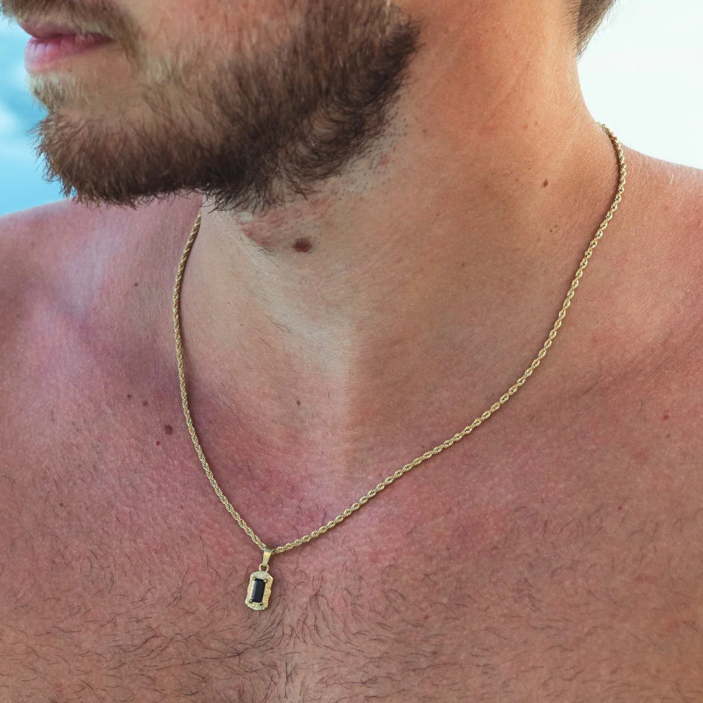 Jet Pendant - Gold - Image 5