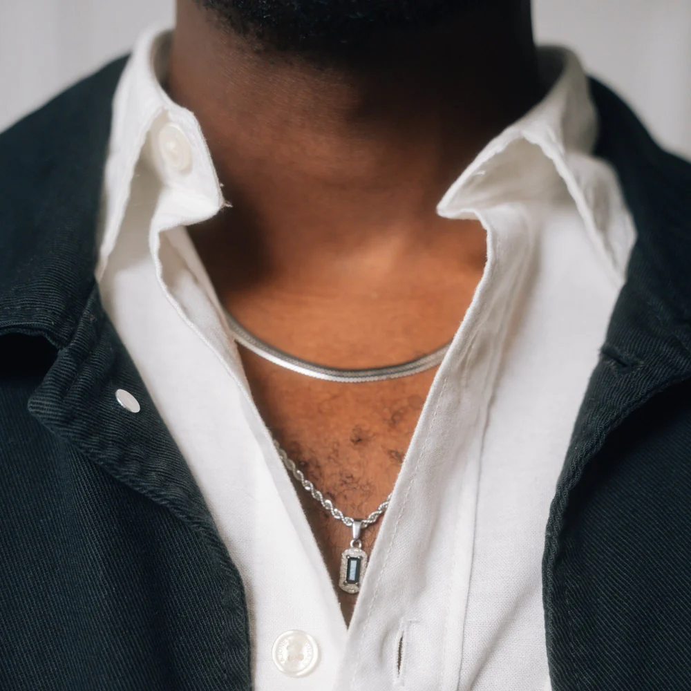 Jet Pendant - Silver - Image 10
