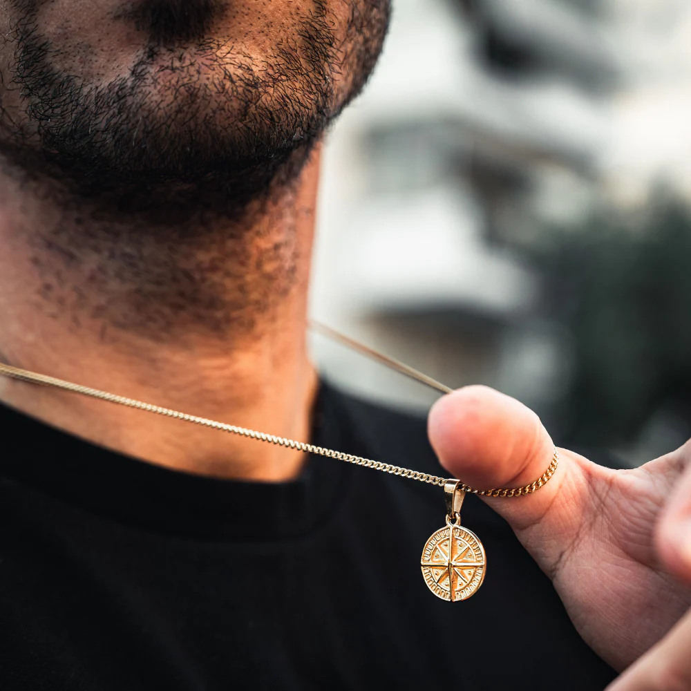 Mini Compass - Gold - Image 4