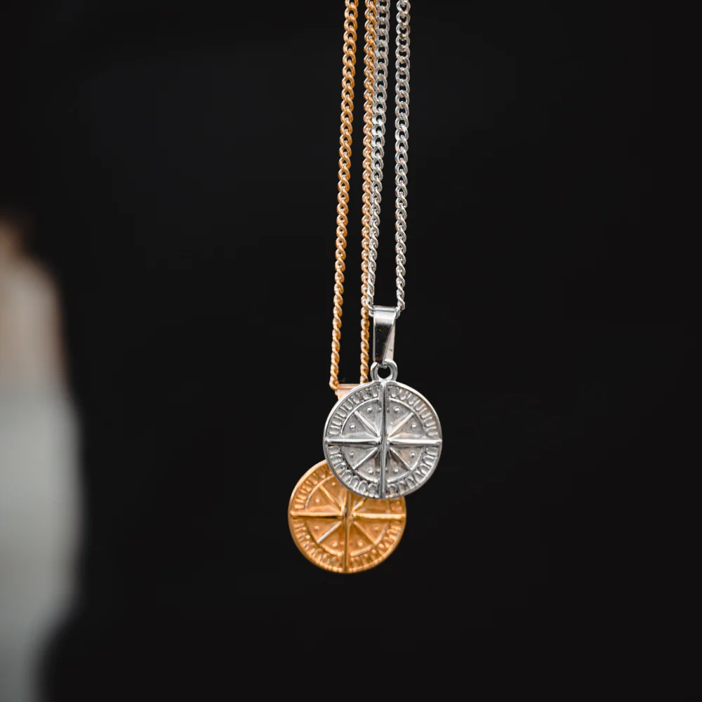 Mini Compass - Silver - Image 4
