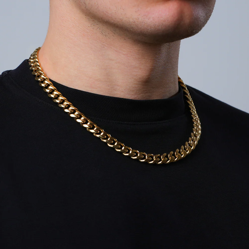 Silver Cuban Chain (10MM) - Image 6