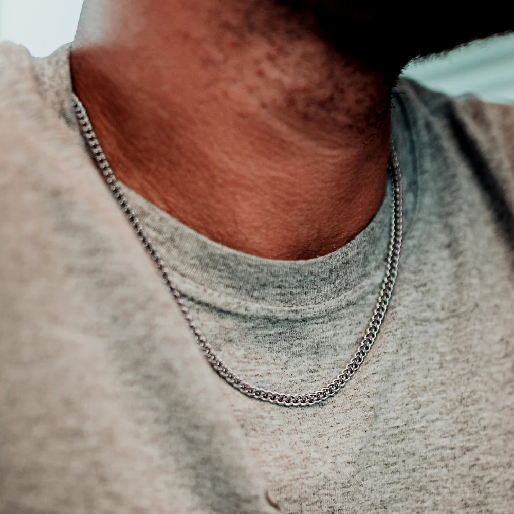 Silver Franco Chain (4MM) - Image 3