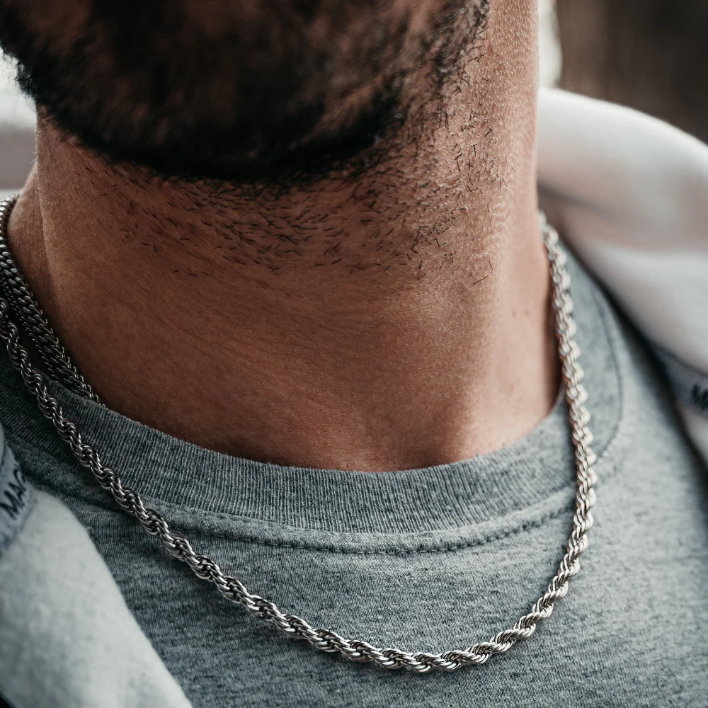 Silver Rope Chain (5MM) - Image 4